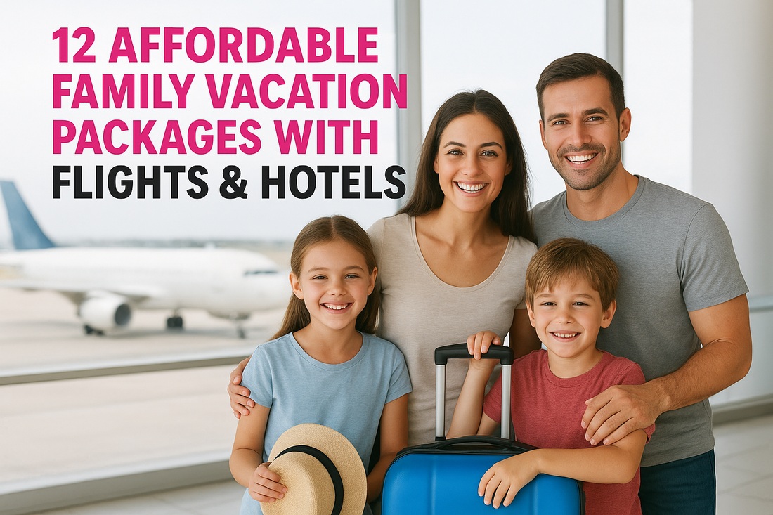 12 Affordable Family Vacation Packages With Flights & Hotels