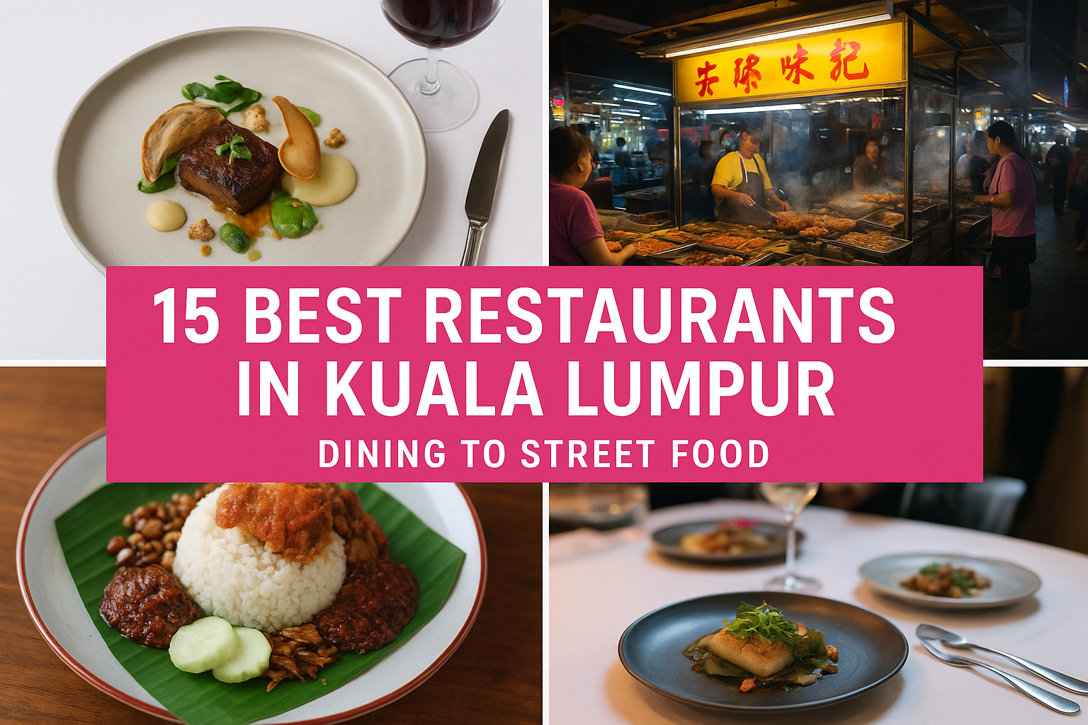 15 Best Restaurants In Kuala Lumpur: Dining To Street Food