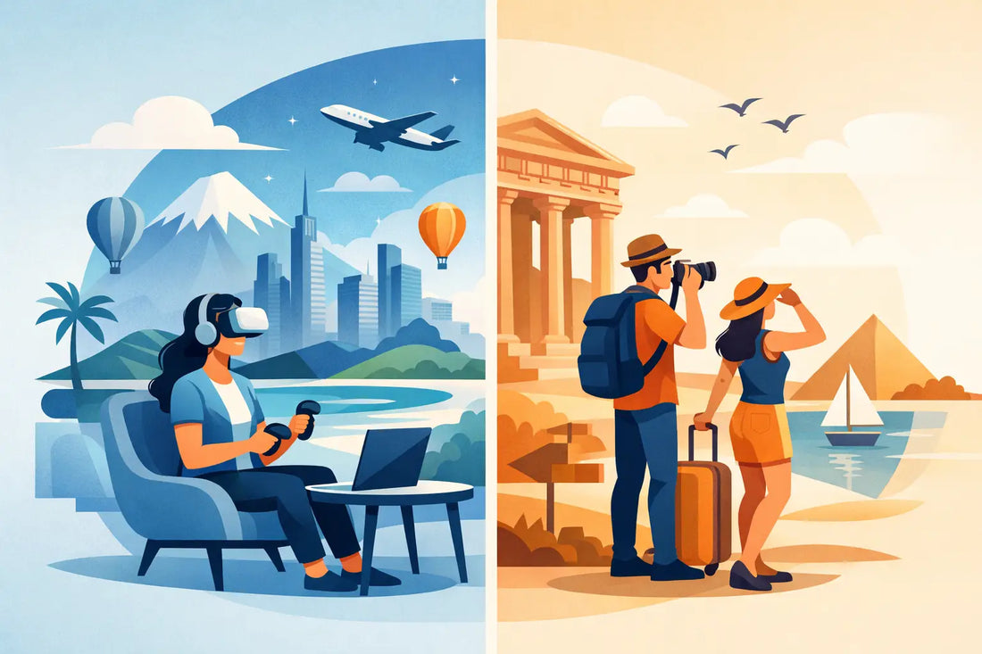 Virtual Travel Versus Physical Tourism