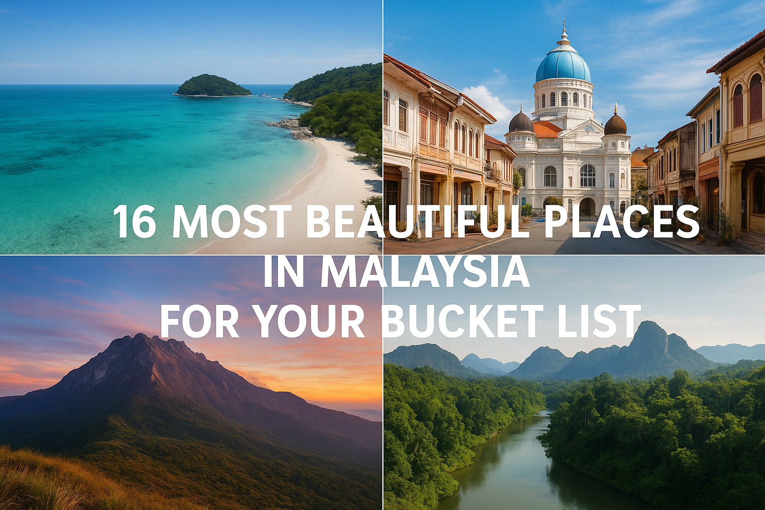 16 Most Beautiful Places In Malaysia For Your Bucket List