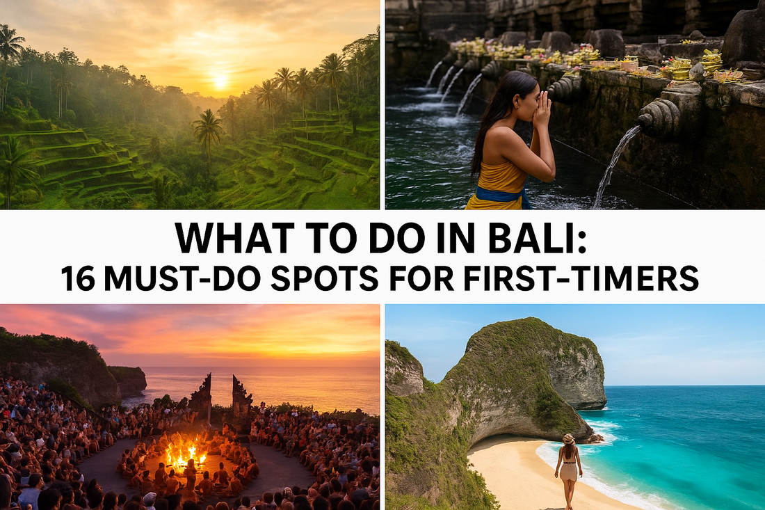 What To Do In Bali: 16 Must-Do Spots For First-Timers