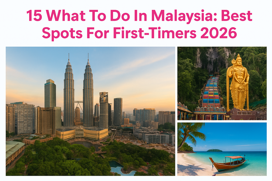 15 What To Do In Malaysia: Best Spots For First-Timers 2026