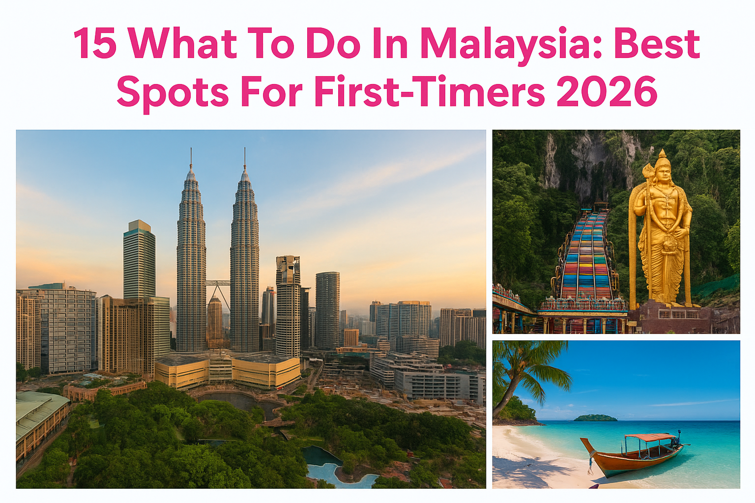 15 What To Do In Malaysia: Best Spots For First-Timers 2026